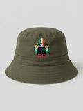 1312 embroidered bucket hat